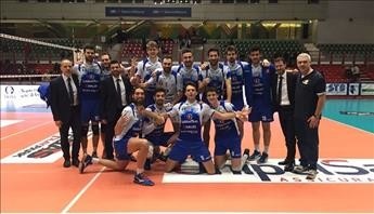 Volley: A2 Maschile Pool Salvezza, Potenza Picena batte ancora Brescia al quinto