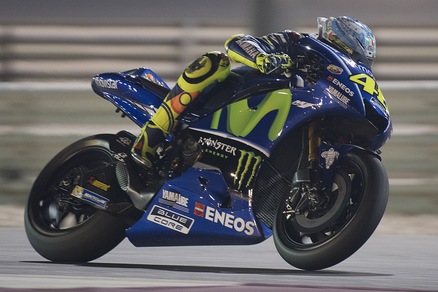MotoGp, Rossi: «Buon passo, sono contento»