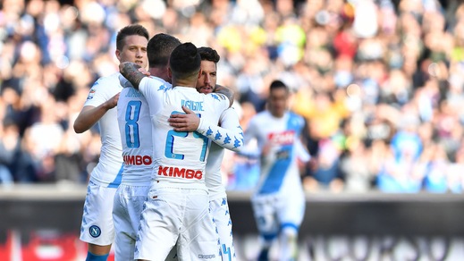 Serie A Napoli-Crotone 3-0, il tabellino