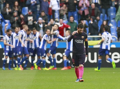 Liga, il Barcellona cade a La Coruña