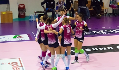Volley: A2 Femminile, Palmi vince il recupero contro Brescia
