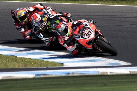 SBK Ducati, Melandri: «Grande weekend, bella sensazione»
