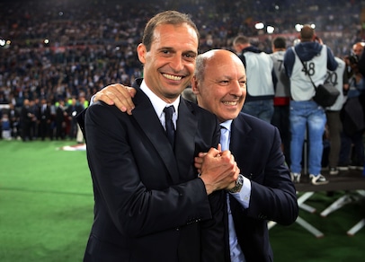 Juventus, Marotta conferma Allegri: «Vogliamo continuare con lui»