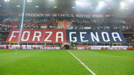 Serie A Genoa, i tifosi: «La pazienza è finita. Vergogna!»