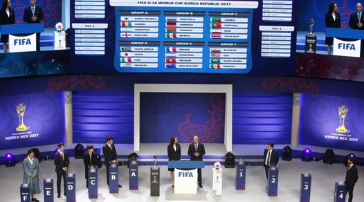 Mondiale Under20: Italia sorteggiata con Giappone, Uruguay e Sudafrica