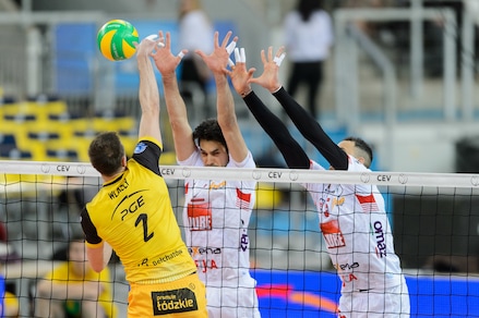 Volley: Champions League, la Lube vince l'andata dei Play Off 12