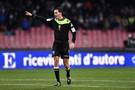 Serie A, gli arbitri della 29ª giornata: Roma-Sassuolo a Di Bello
