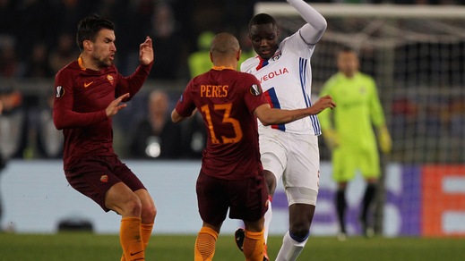 Europa League Roma-Lione 2-1, il tabellino