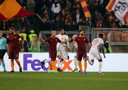 Europa League, Roma-Lione 2-1: sfuma la rimonta, francesi ai quarti
