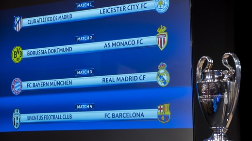 Champions League, i sorteggi dei quarti: sarà Juventus-Barcellona