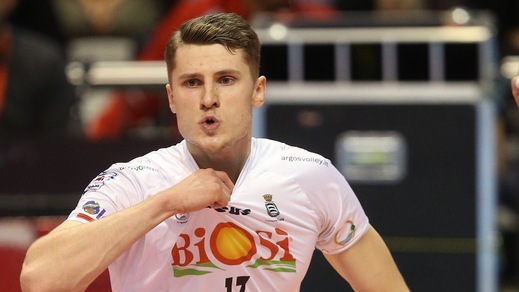 Volley: Superlega, Radzivon Miskevich MVP di febbraio