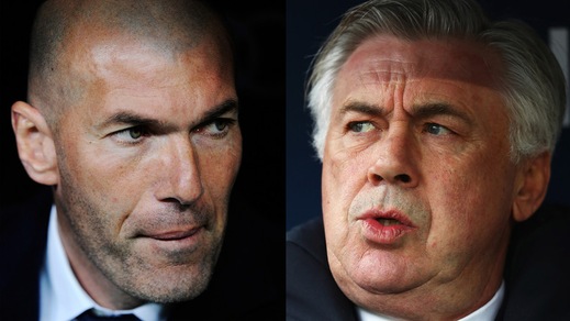 Bayern Monaco-Real Madrid: Ancelotti-Zidane, amicizia a rischio