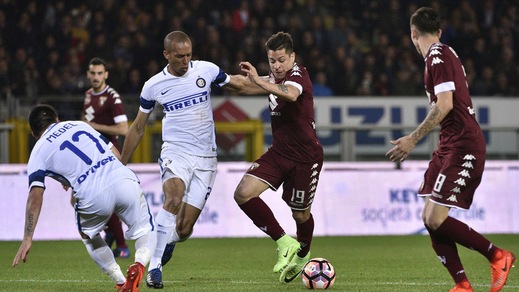 Serie A Torino-Inter 2-2, il tabellino