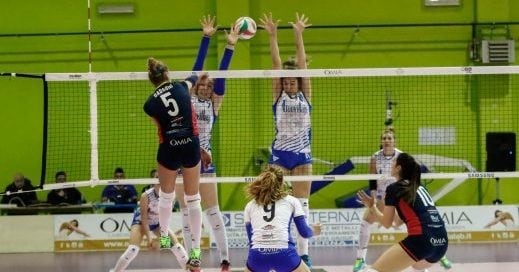 Volley: A2 Femminile, Olbia batte Cisterna ed inguaia le laziali