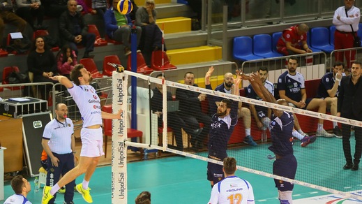 Volley: A2 Maschile, Pool Salvezza, Grottazzolina espugna Potenza Picena e risponde a Montecchio