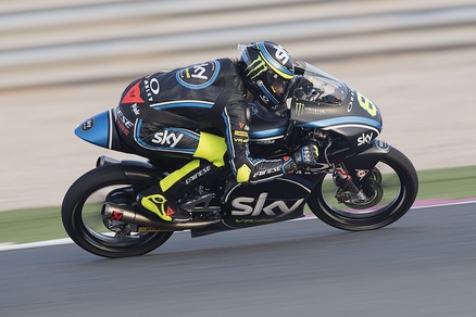 Lo Sky Racing Team VR46 al lavoro a Doha
