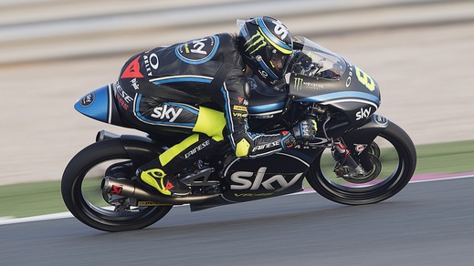 Lo Sky Racing Team VR46 al lavoro a Doha