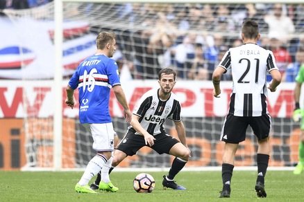 Serie A Sampdoria-Juventus 0-1, il tabellino