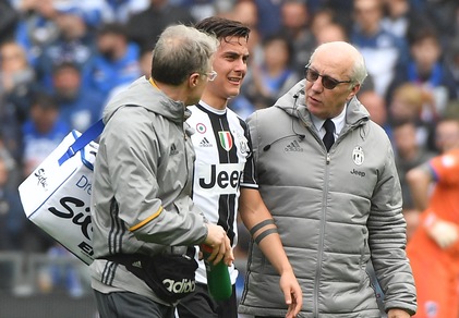 Juventus, Dybala: è solo una contrattura