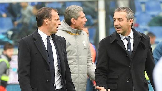 Serie A Sampdoria, Giampaolo: «Furia Allegri? Non pensava di soffrire...»