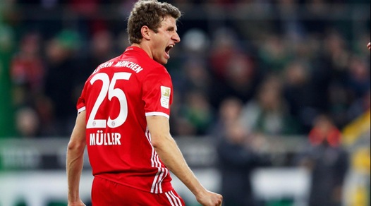 Bundesliga, Borussia Mönchengladbach-Bayern Monaco 0-1: ad Ancelotti basta Müller