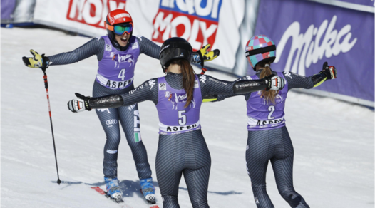 Sci, Aspen è azzurra: Brignone, Goggia e Bassino sul podio