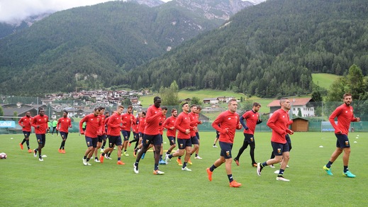 Serie A Genoa, per il dodicesimo anno ritiro a Neustift