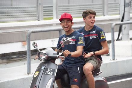 Moto3, Di Giannantonio: «Il titolo parlerà italiano»