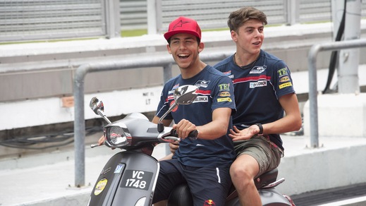 Moto3, Di Giannantonio: «Il titolo parlerà italiano»