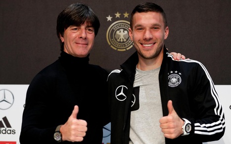 Podolski saluta la Germania. Löw: «Impossibile sostituirlo»
