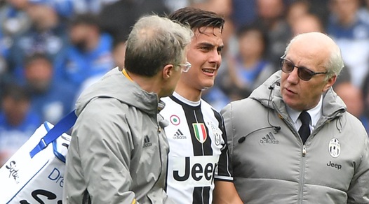 Juventus, Dybala: è solo una contrattura