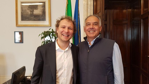 Roma, Pallotta a Palazzo Chigi: incontro con Lotti