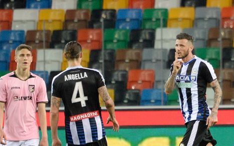 Serie A Udinese, Thereau: «Gesto sbagliato ma non era rivolto ai tifosi»