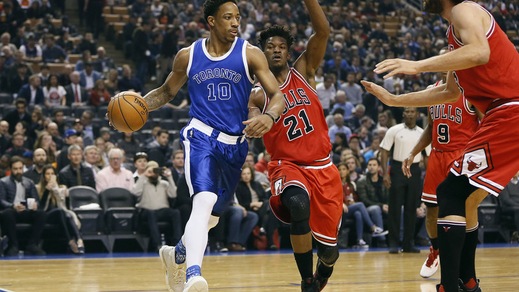 DeRozan affonda i Bulls, Warriors e Spurs ok