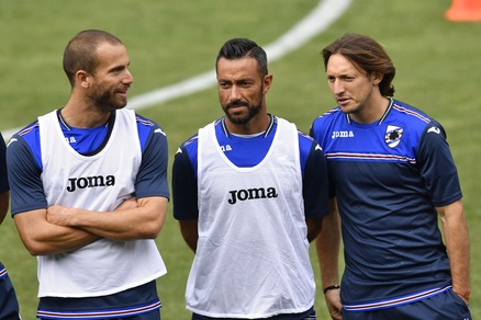 Serie A Sampdoria, ripresa a Bogliasco: assenti Cigarini e Palombo