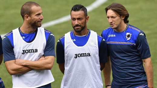 Serie A Sampdoria, ripresa a Bogliasco: assenti Cigarini e Palombo