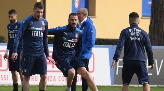 L'Italia pronta per l'Albania: Ventura recupera Bonucci