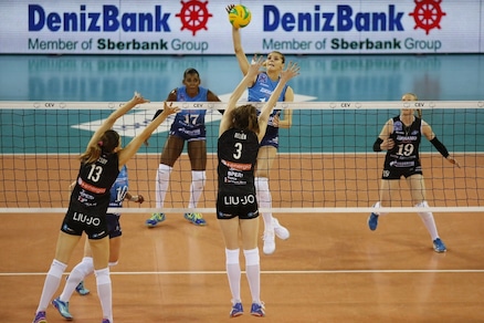 Volley:Champions Femminile, Dinamo troppo forte per Modena