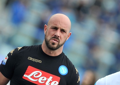 Napoli in ansia per Reina: ancora differenziato