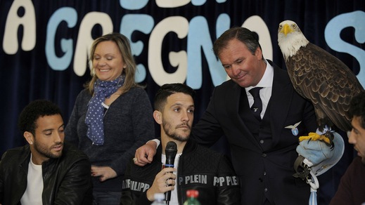 Lazio, autografi e tanti sorrisi per Felipe Anderson-Luis Alberto-Crecco