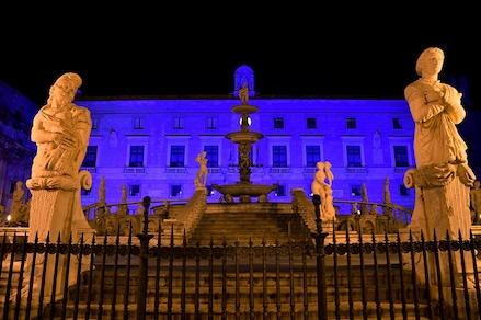 Italia-Albania, Palermo si colora di azzurro