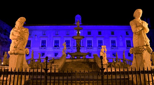 Italia-Albania, Palermo si colora di azzurro