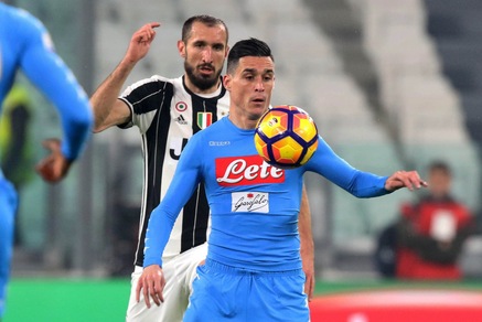 Napoli, Callejon: «San Paolo pieno e battiamo la Juventus»