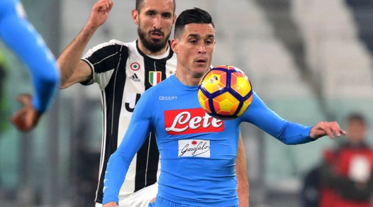 Napoli, Callejon: «San Paolo pieno e battiamo la Juventus»