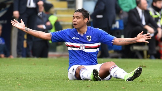 Serie A Sampdoria, Muriel in rientro a Genova