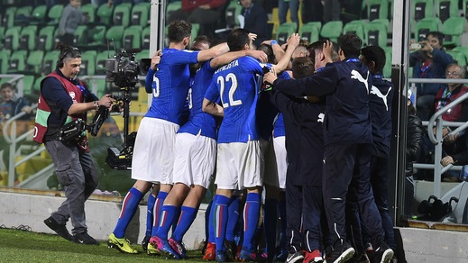 Italia-Albania 2-0: De Rossi e Immobile, che coppia al Barbera!