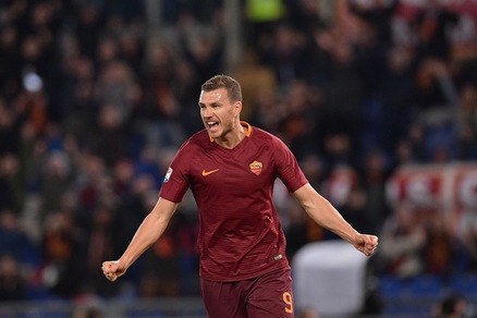 Roma, Dzeko: «La Juventus è troppo forte. L'obiettivo è la Champions League»