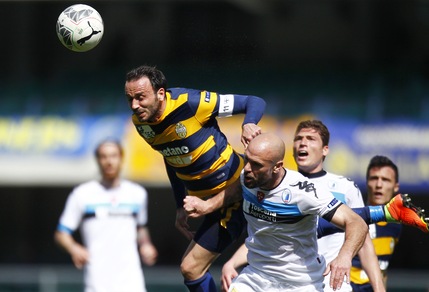 Serie B Verona-Pisa 1-1. Tabanelli replica a Siligardi