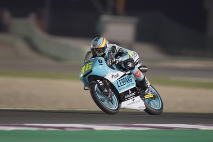 Moto3 Qatar, Mir svetta nel warm up