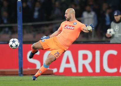 Infortunio Reina, medico Napoli: «Titolare con la Juventus»